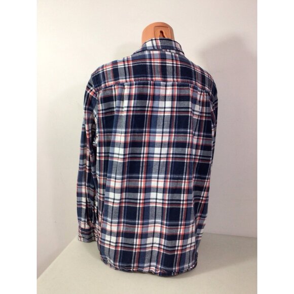Tilley Plaid Flannel Shirt Button Front Womens 2XL - Picture 7 of 9